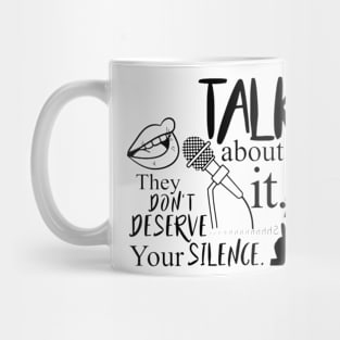 Talk About It Mug